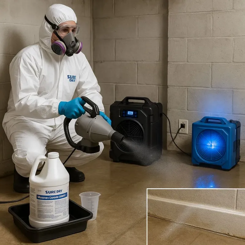 Sanitization and Odor Removal process in Terrebonne, OR