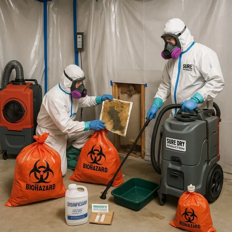 Contaminated Water Handling Protocols process in Terrebonne, OR